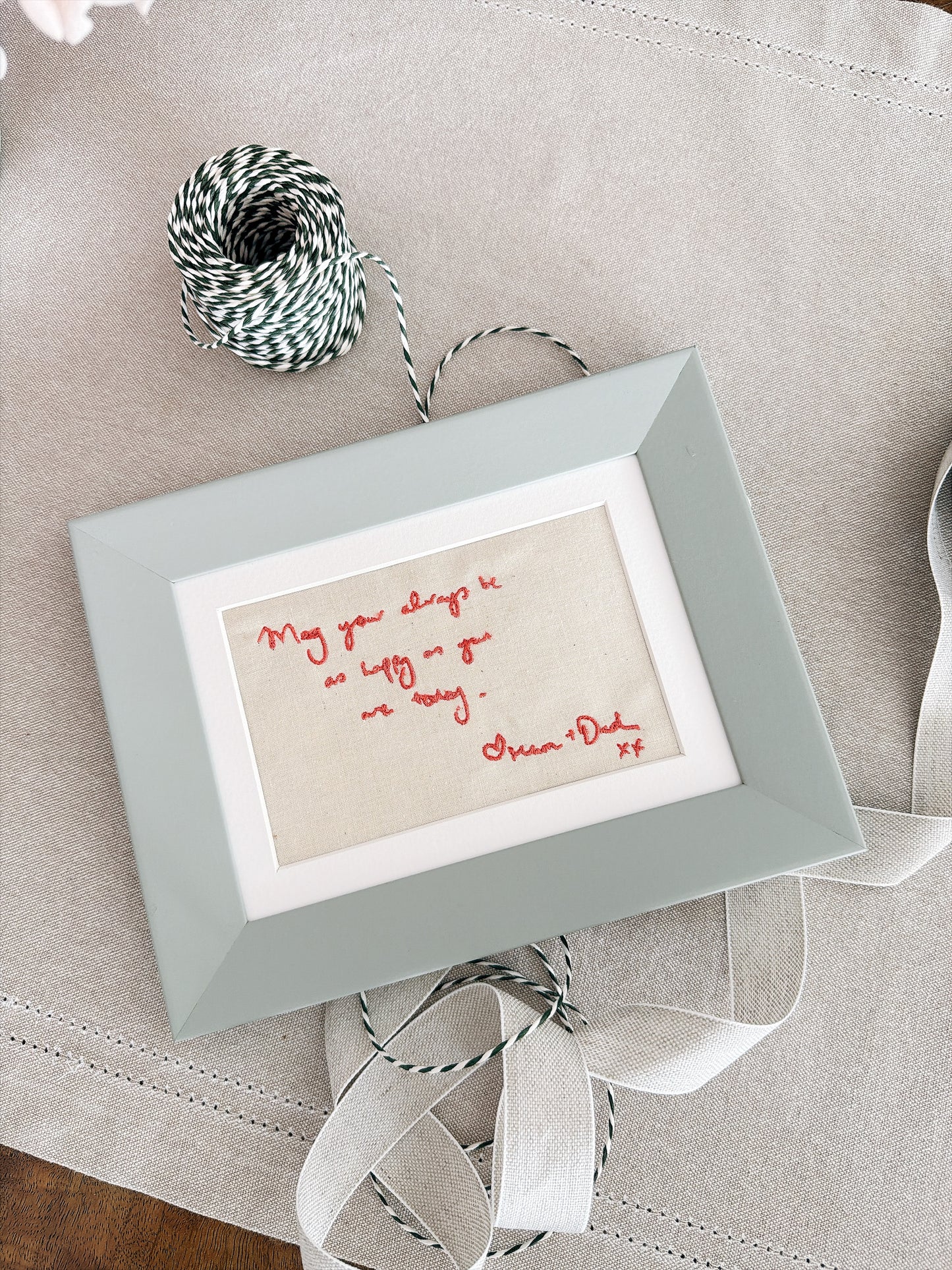 Pale Green Frame (18cm x 13cm)